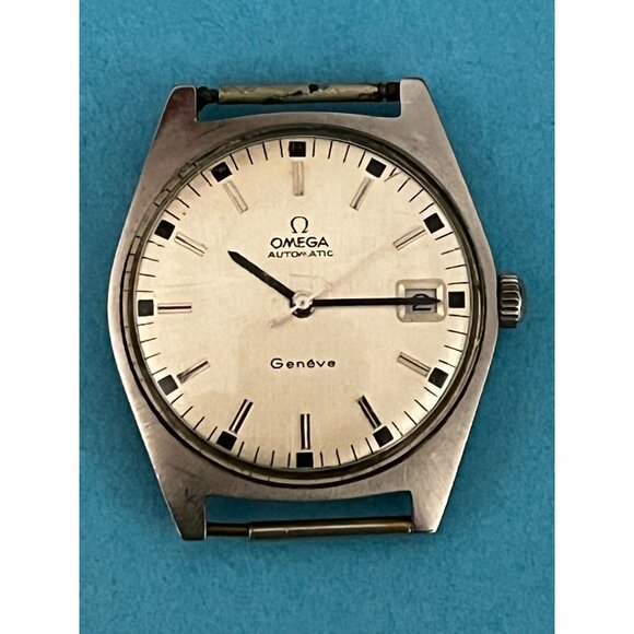 Vintage 1970s Omega Geneve Automatic Watch Cal 563 Stainless runs - Picture 1 of 16
